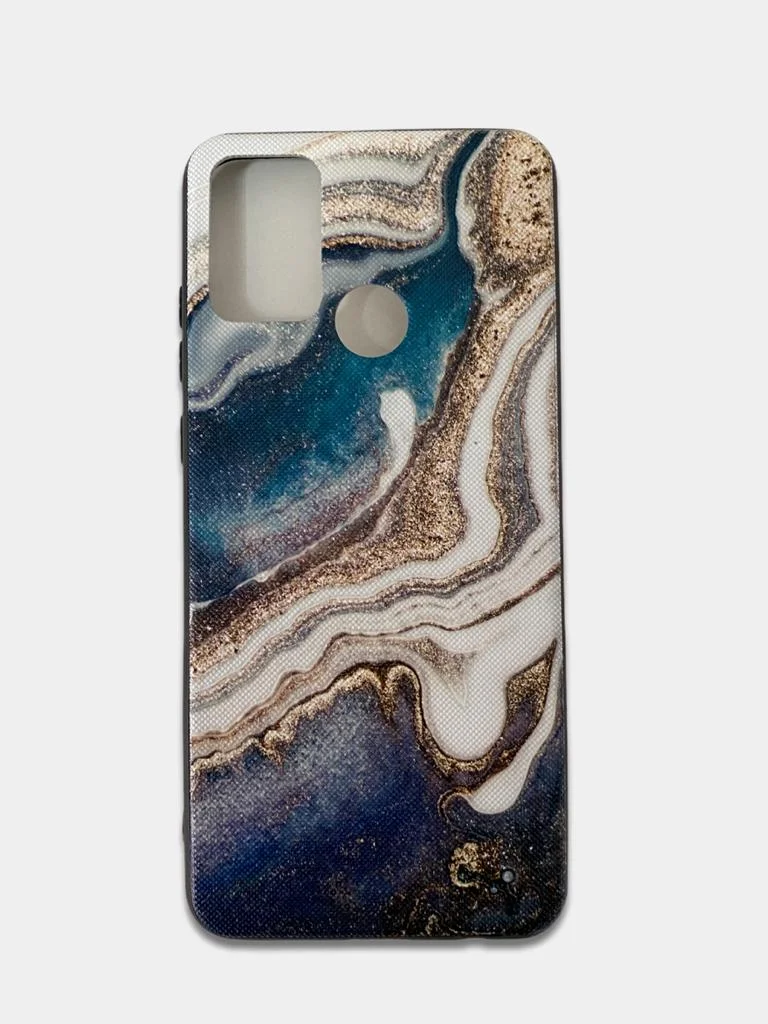 Хаки чехол для Huawei Honor Y6P, Y8P, Y5 2019, 9A 2020, 9C 2020, 9S 2020, с принтом