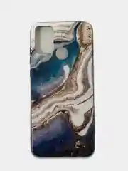 Хаки чехол для Huawei Honor Y6P, Y8P, Y5 2019, 9A 2020, 9C 2020, 9S 2020, с принтом