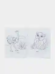 Раскраска для самых маленьких, крупный контур, формат А4