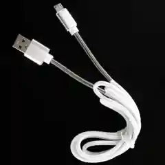 Кабель USB micro Krutoff Spring, 1 метр, белый