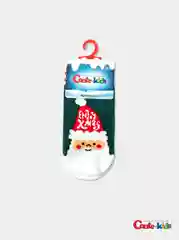 Зеленый носки детские новогодние Conte-Kids Enjoy Xmas