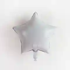 Белый фольгированный шар