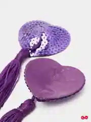 Наклейки на соски, пэстисы, накладки на грудь и соски, стикини с пайетками, 2 шт/набор