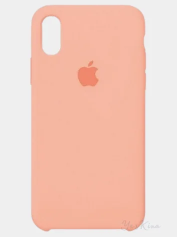 Коралловый меланж силиконовый чехол для iPhone X/XS/XS Max/XR, цветной