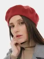 Красный берет фетровый Tonak