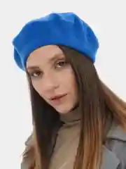 Синий берет фетровый Tonak