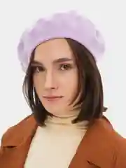 Лавандовый берет фетровый Tonak