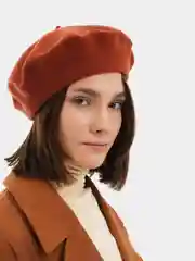 Коричневый берет фетровый Tonak