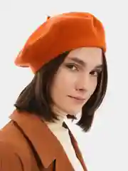 Коралловый берет фетровый Tonak