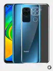 Плотный чехол Xiaomi Redmi Note 9, силикон, 1,5 мм, прозрачный