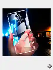 Плотный чехол Xiaomi Redmi Note 9, силикон, 1,5 мм, прозрачный