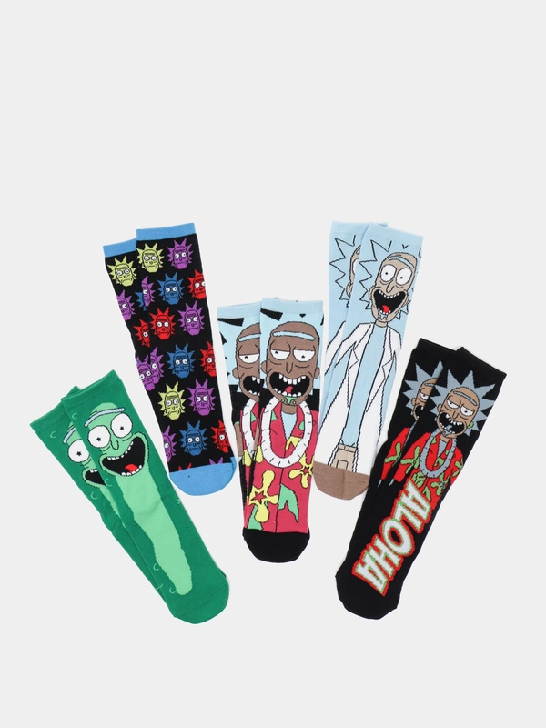 Носки Rick and Morty, унисекс, 5 видов