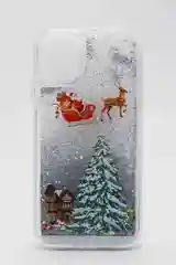 Жидкий силиконовый чехол для iPhone, с блестками