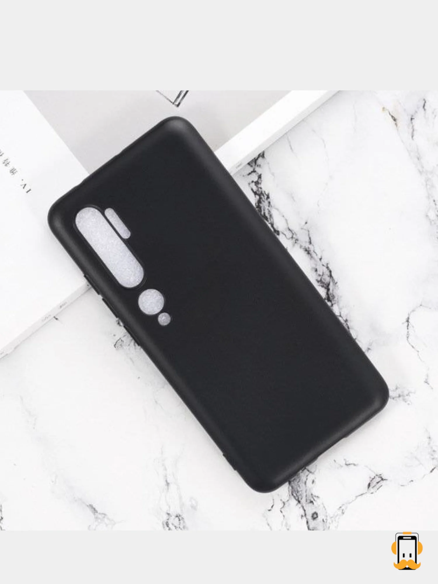 Чехол Xiaomi Mi Note 10 / Mi Note 10 Pro / Mi CC9 PRO, Сяоми Ми Нот 10, черный силиконовый