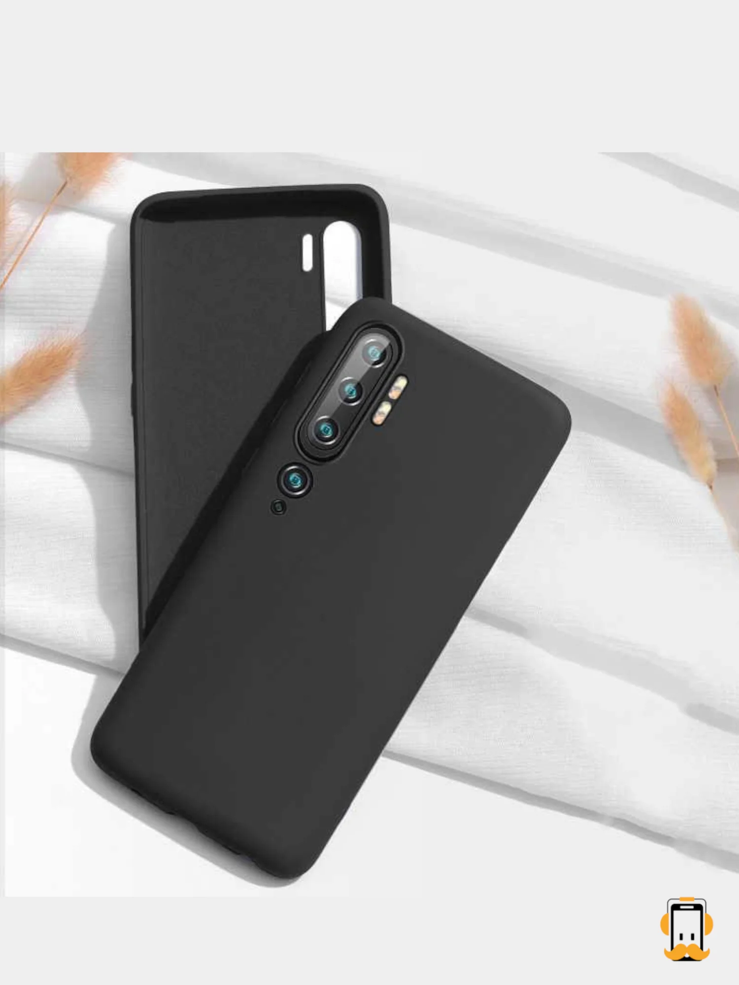 Чехол Xiaomi Mi Note 10 / Mi Note 10 Pro / Mi CC9 PRO, Сяоми Ми Нот 10, черный силиконовый