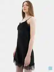 Черный женская сорочка - пижама