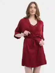 Красный пижама атласная LaFemme