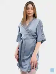 Серебряный пижама атласная LaFemme