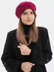 Багровый tonak берет классика