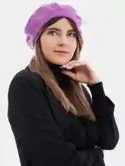 Лавандовый tonak берет классика
