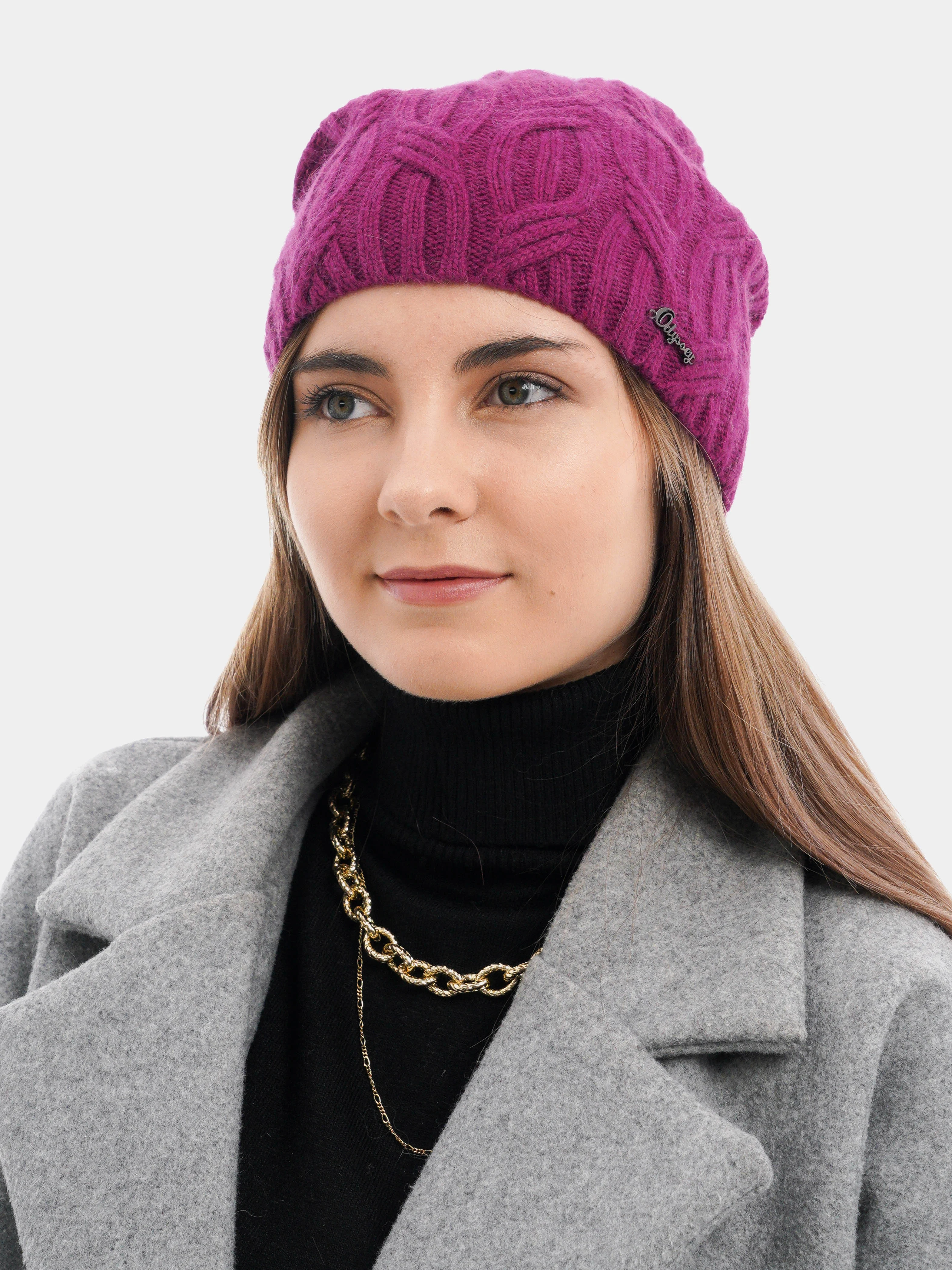 Коричневый шапка ангора Odissey