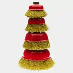 Кордщетка чашеообразная для УШМ мягкая, М14, щетка чашка, Чеглок
