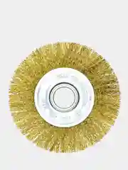 Кордщетка для УШМ плоская, радиальная, мягкая, гофрированная, щетка дисковая, Чеглок
