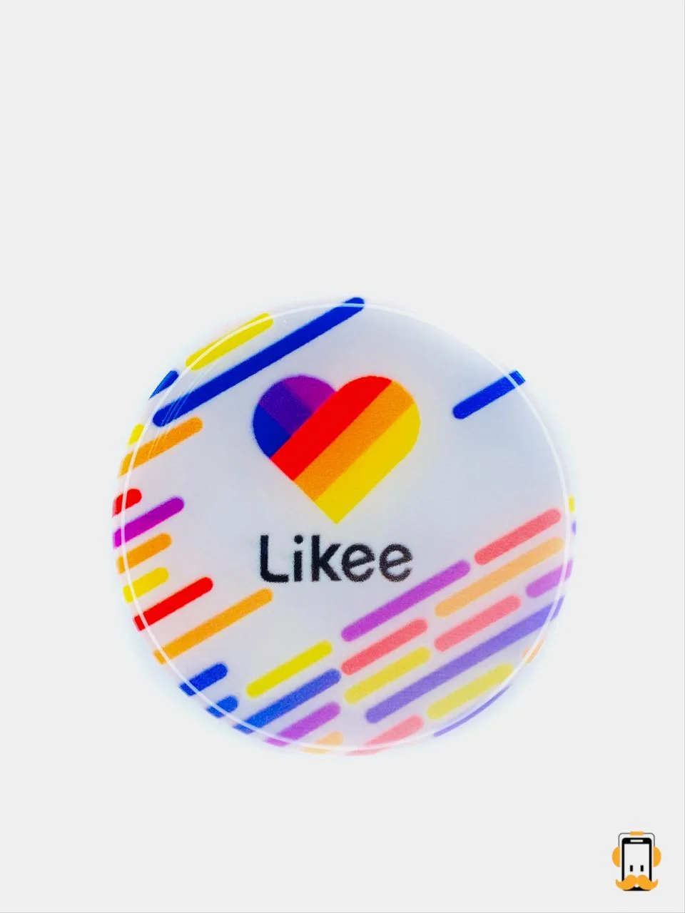 Фиолетовый попсокет-держатель для смартфона Like