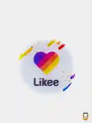 Голубой попсокет-держатель для смартфона Like