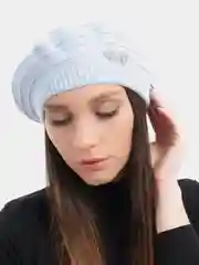 Берет женский с брошью Landa