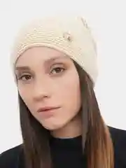 Лимонный шапка Korkki из мохера