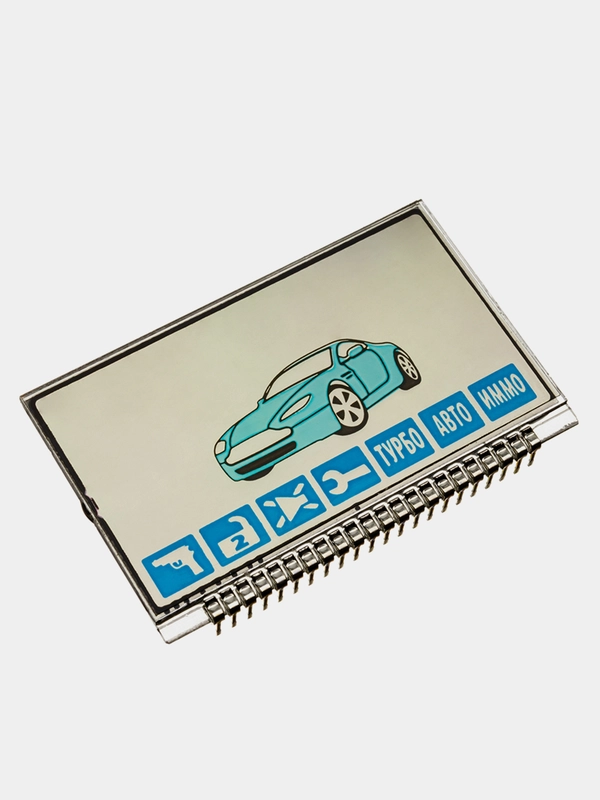 LCD дисплей для брелока автосигнализации Starline A61 (на ножках)