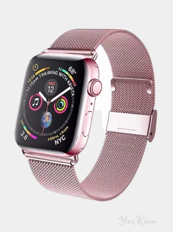 Розовый ремешок для Apple Watch 38/40 42/44 мм