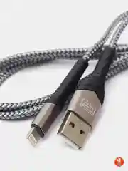 Угольный usb кабель Earldom  Type C /  iPhone