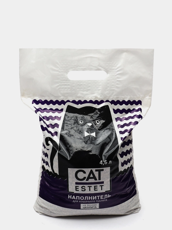Наполнитель для кошачьего туалета Cat Estet, впитывающий, 4,6 л