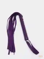 Фиолетовый плетка БДСМ, для секс-игр, кожаная плеть BDSM, для шлепков, ролевых игр, доминирования