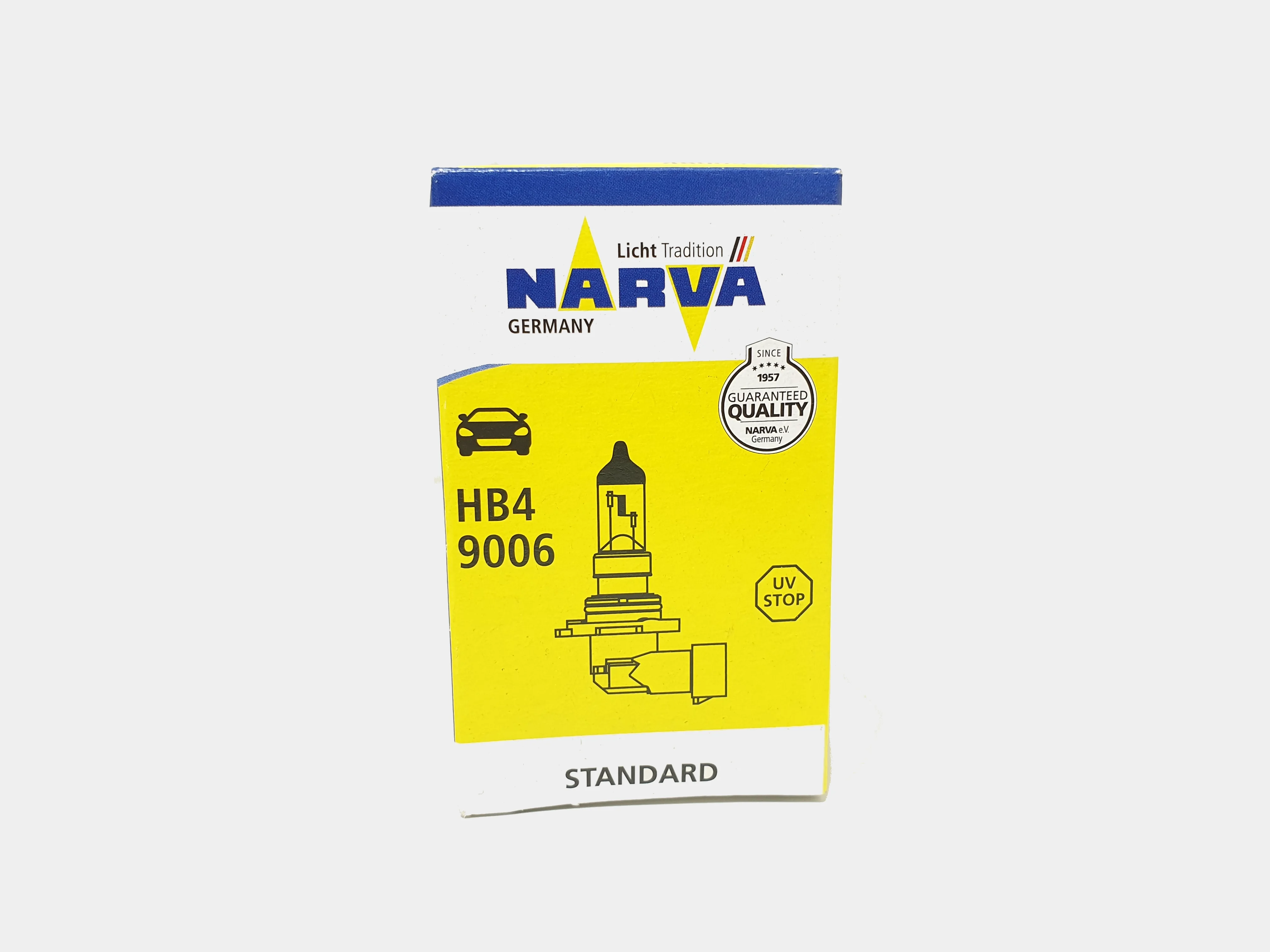 Галогенная лампа головного света Narva Standard, цоколь HB4, P22d, 12V, 51W