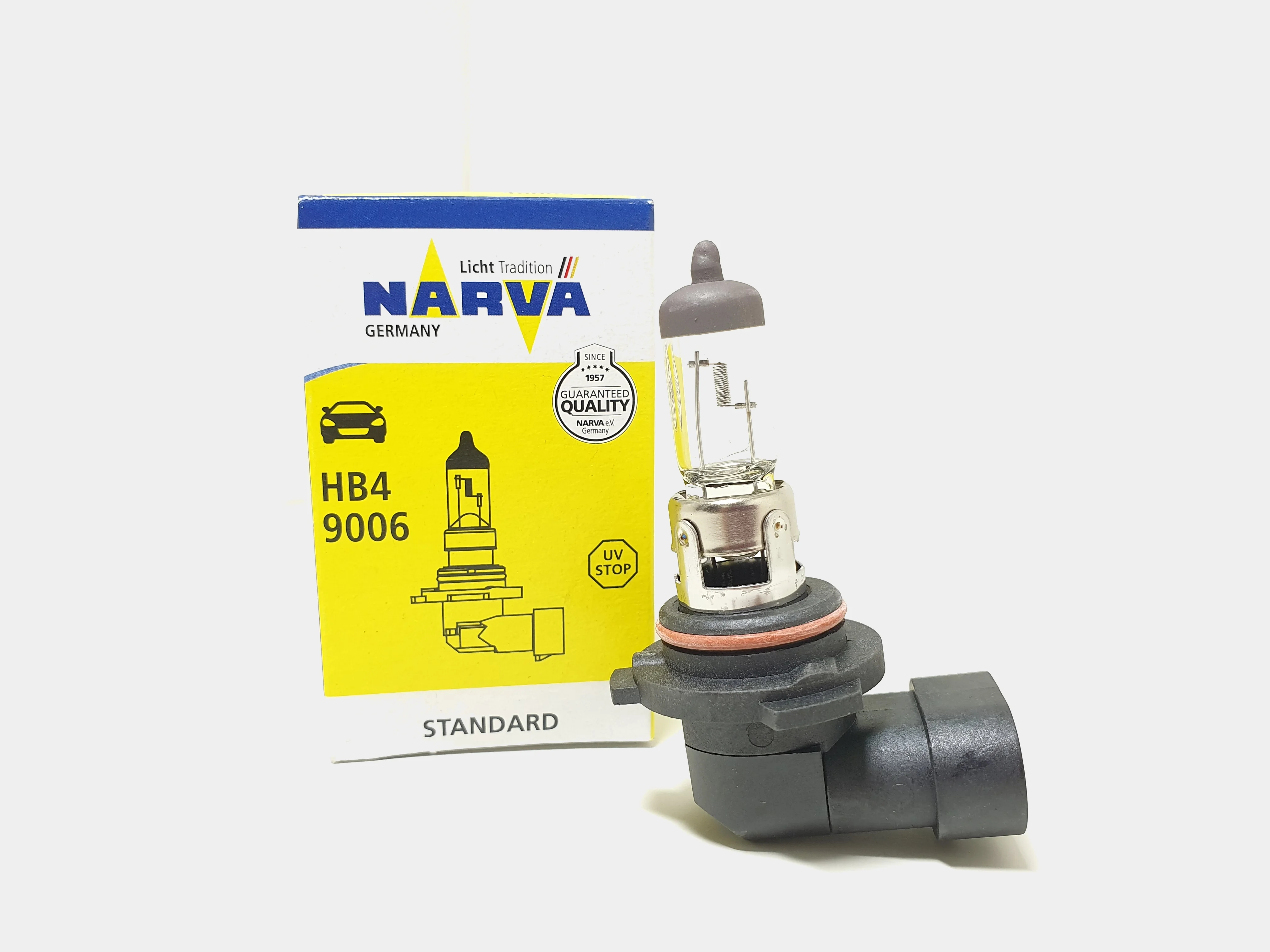 Галогенная лампа головного света Narva Standard, цоколь HB4, P22d, 12V, 51W