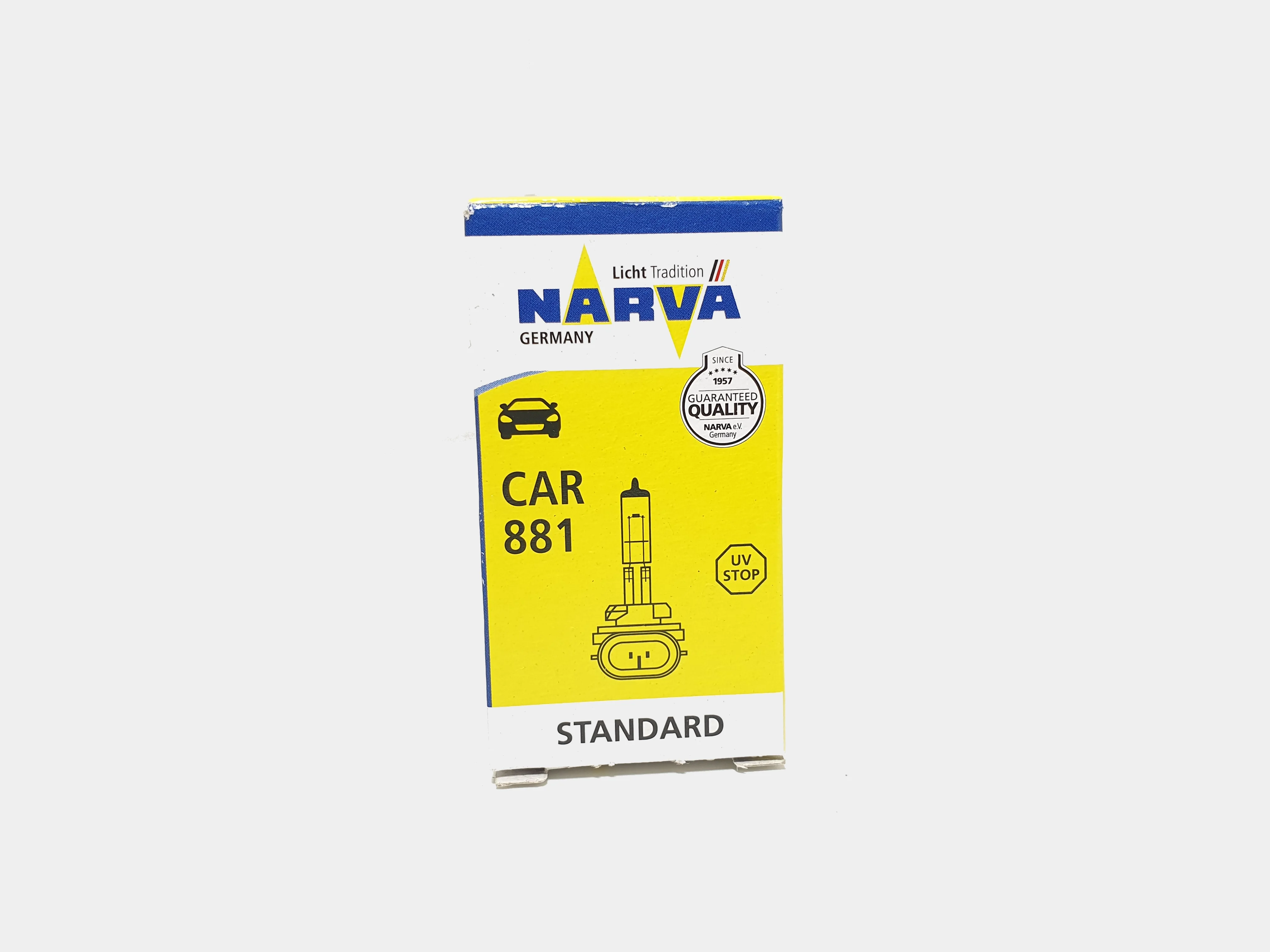 Галогенная лампа головного света NARVA Standard, цоколь CAR 881 (PGJ13), 12.8 V, 27 W