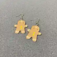 Угольный серьги