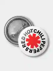 Значок "Red Hot Chili Peppers", 37 мм