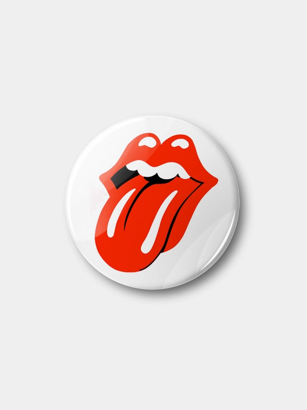 Значок "The Rolling Stones", 37 мм