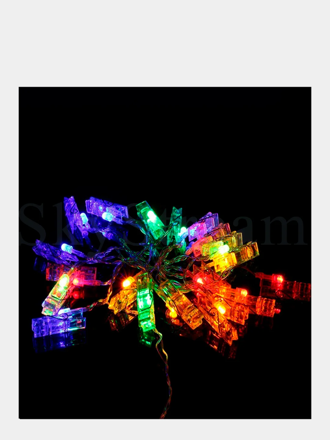 Белый led гирлянда, светодиодная