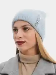 Небесно-голубой шапка