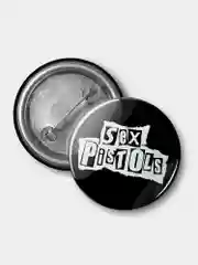 Значок "Sex Pistols", 37 мм