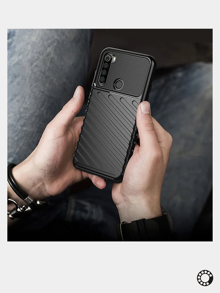 Зеленый чехол ударопрочный Xiaomi Redmi Note 8T