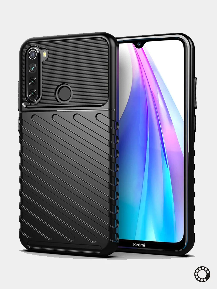 Черный чехол ударопрочный Xiaomi Redmi Note 8T