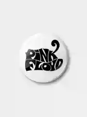Белый значок "Pink Floyd", 37 мм