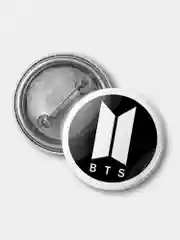 Значок "BTS", 37 мм, k-pop