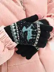 Черный перчатки сенсорные